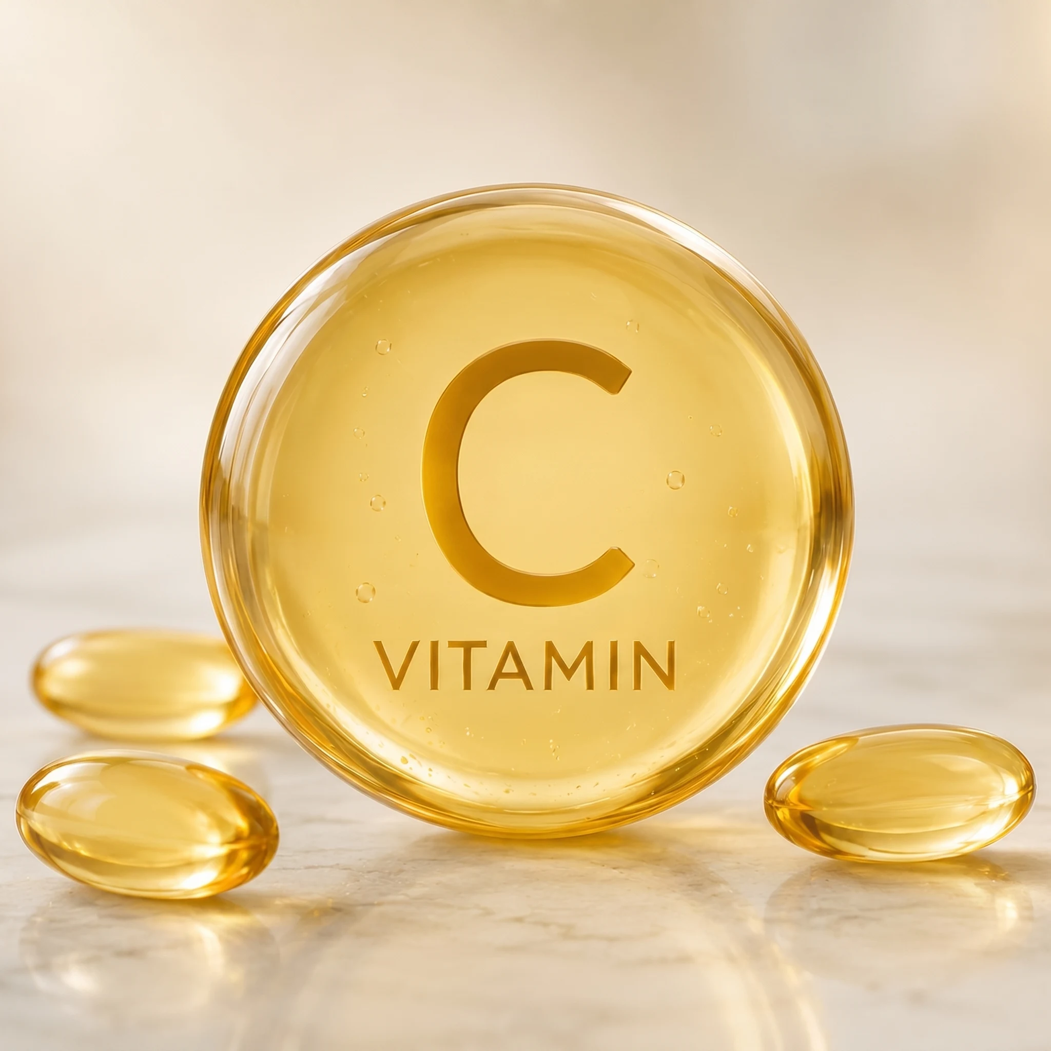 Vitamin C care visual